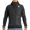 зимняя спортивная куртка Sportful Cardio Wind Jacket чёрная